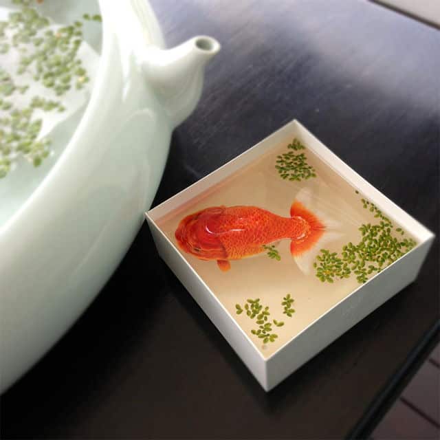 Realistic Goldfish Keng Fye