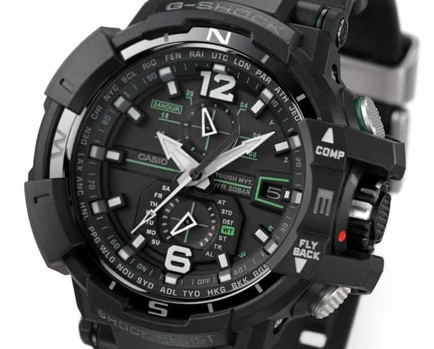 Casio G-Shock GW-A1100 Aviator Watch