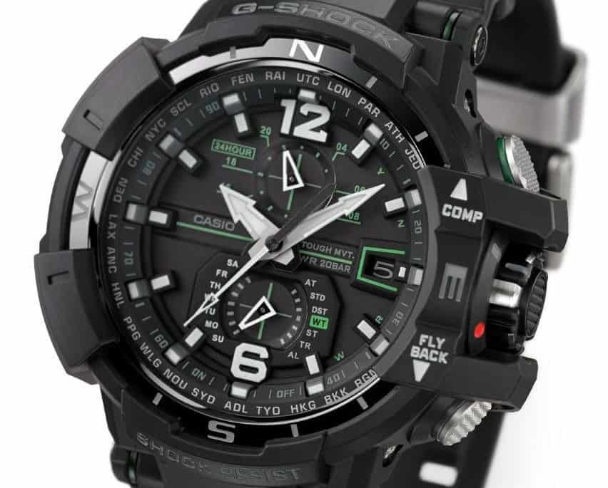 Casio G Shock GW A1100 Aviator 1