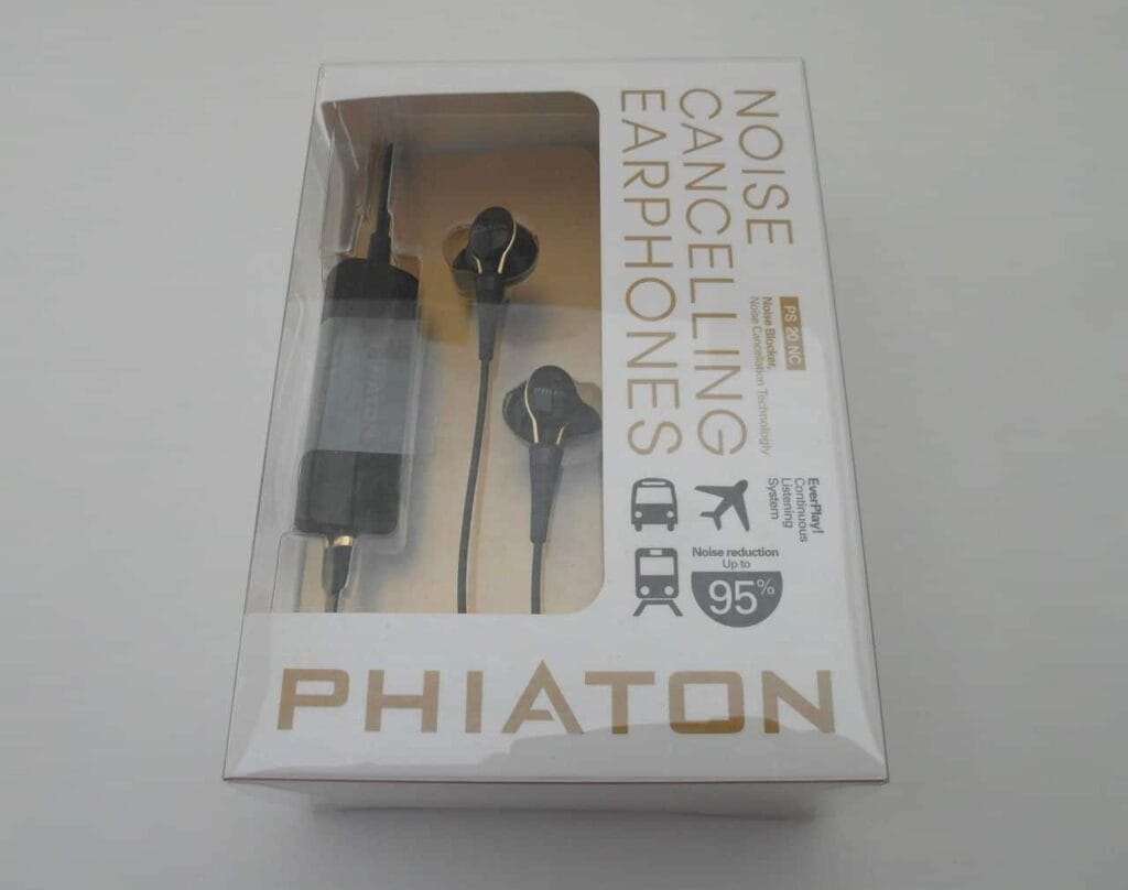 Phiation PS 20 NC Noise Cancelling earphones