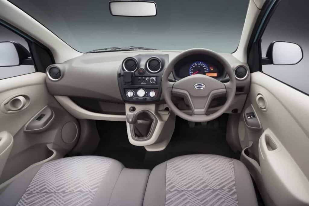 Datsun Go Interior Cabin