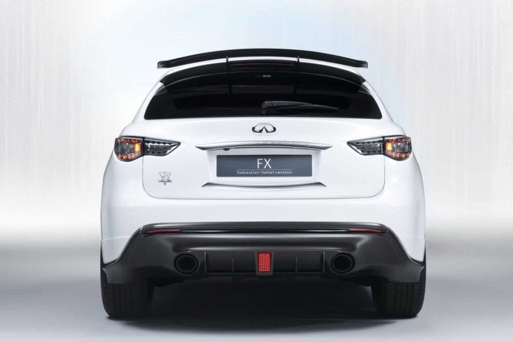 Infiniti FX50 Sebastian Vettel Edition 4 Infiniti FX Vettel Edition 3