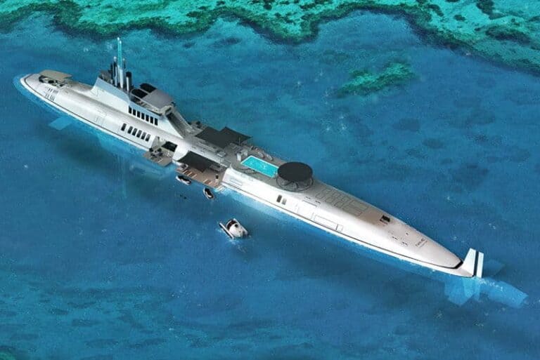 Migaloo Yacht Submarine
