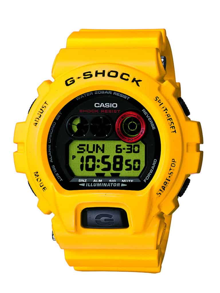 Casio G Shock Lightning Yellow GD X6930E 9