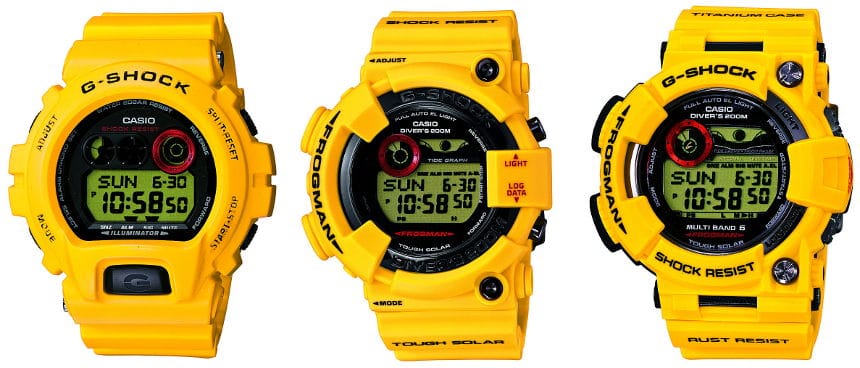 Casio-G-Shock-Lightning-Yellow-Limited-Edition-Watches