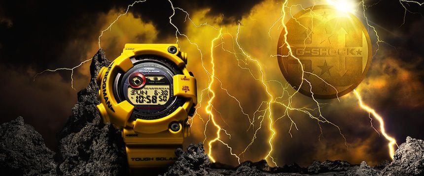 G Shock 30th Anniversary Thunder Yellow