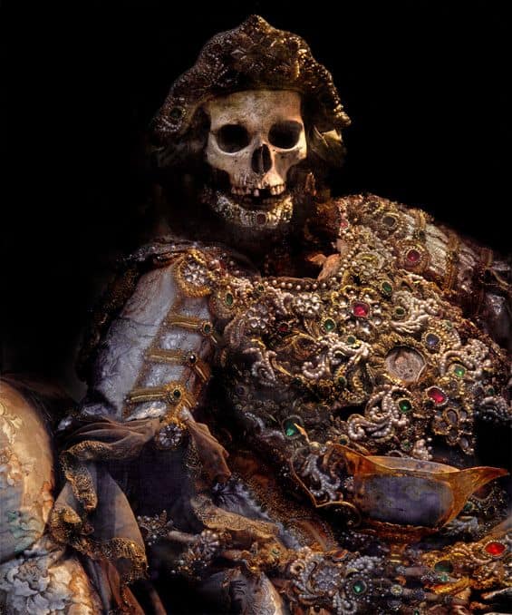 St Alexander immortal skeleton saints toby de silva