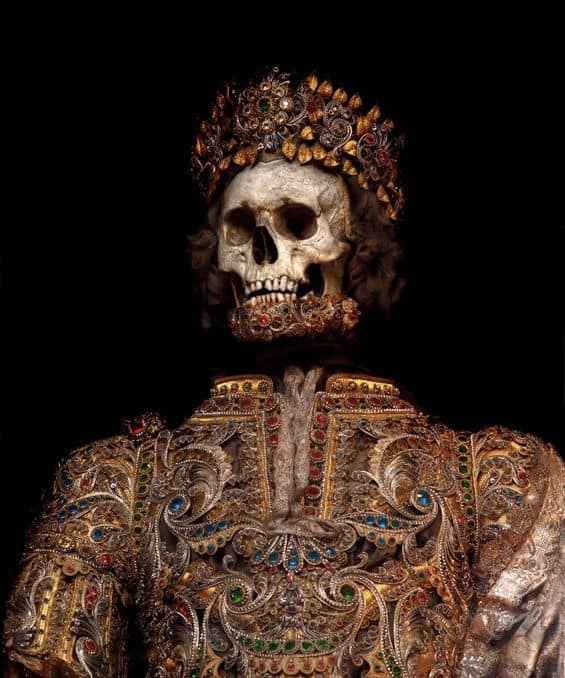St Maximinus immortal skeleton saints toby de silva