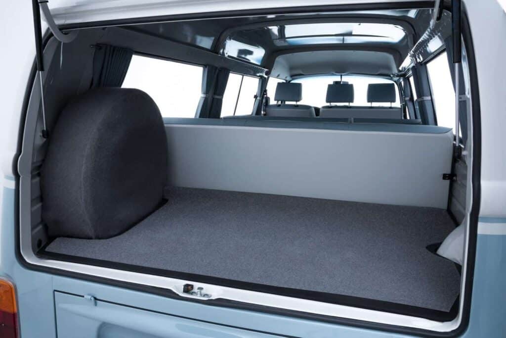 vw micro-bus cargo area