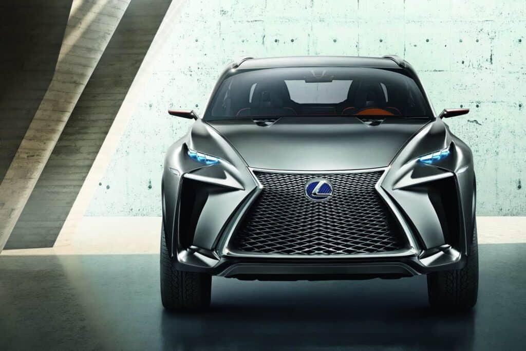 Lexus LF-NX Concept: It Looks Awfully Mad! 4 Lexus LF-NX SUV