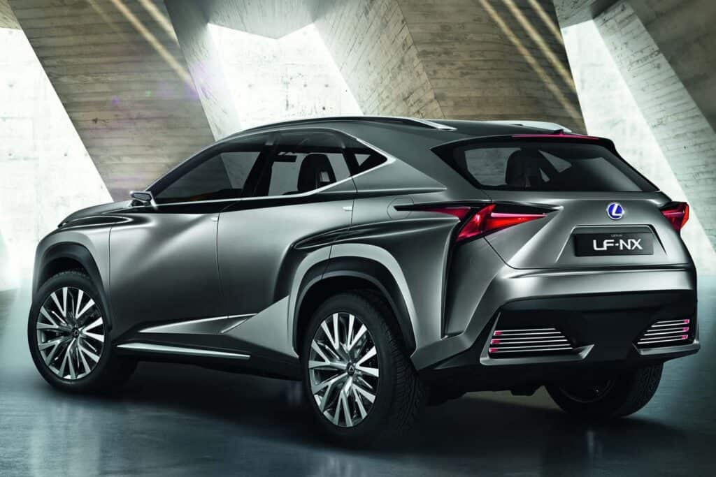 Lexus LF-NX Concept: It Looks Awfully Mad! 5 Lexus LF-NX Rear Three Quarters