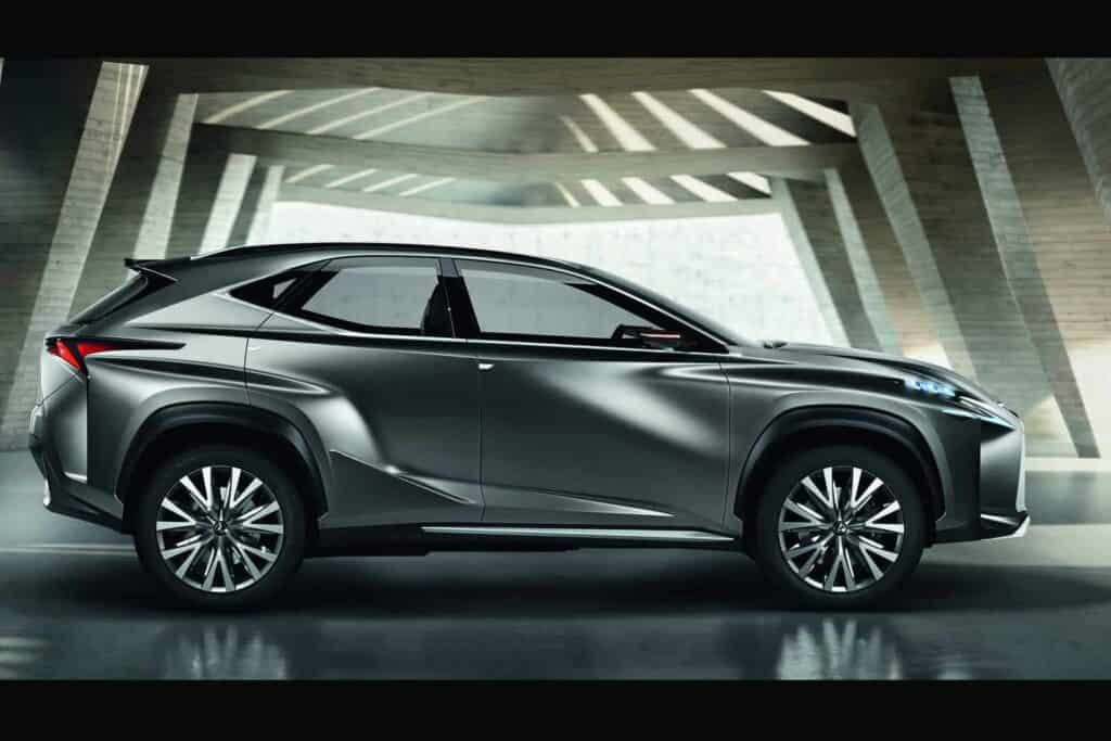 Lexus LF-NX Concept: It Looks Awfully Mad! 6 Lexus LF-NX side