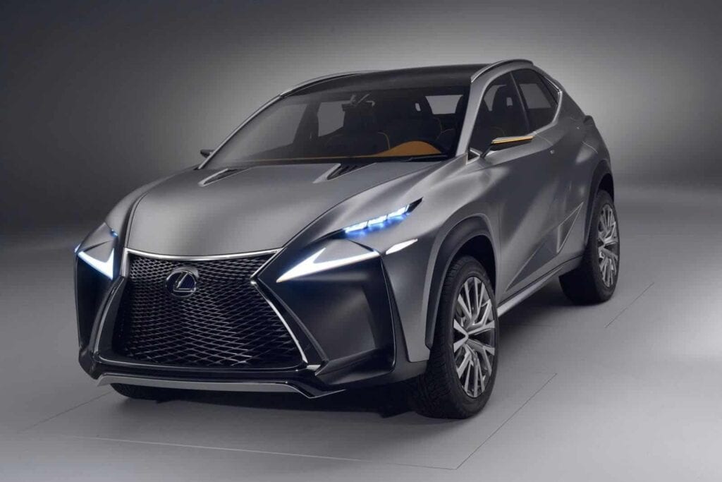 Lexus LF-NX Concept: It Looks Awfully Mad! 7 Lexus LF-NX front three quarters