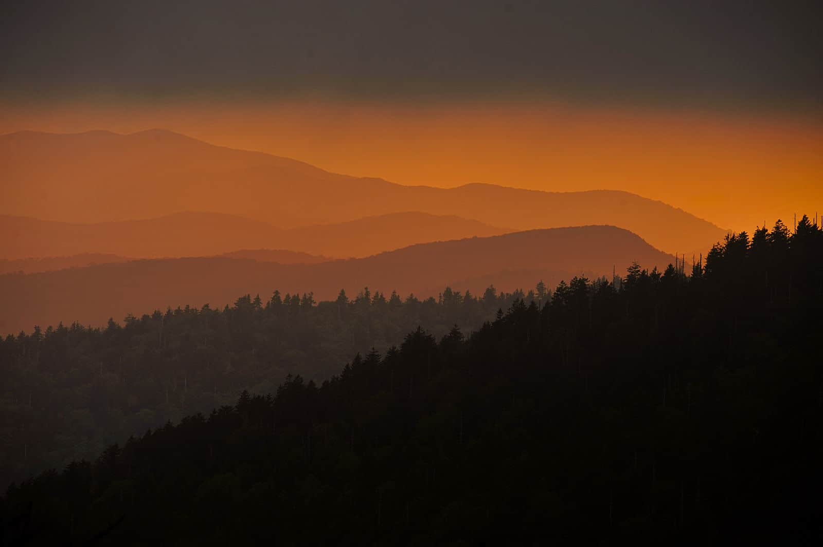 photos of the smoky mountains by Eric Gebhart