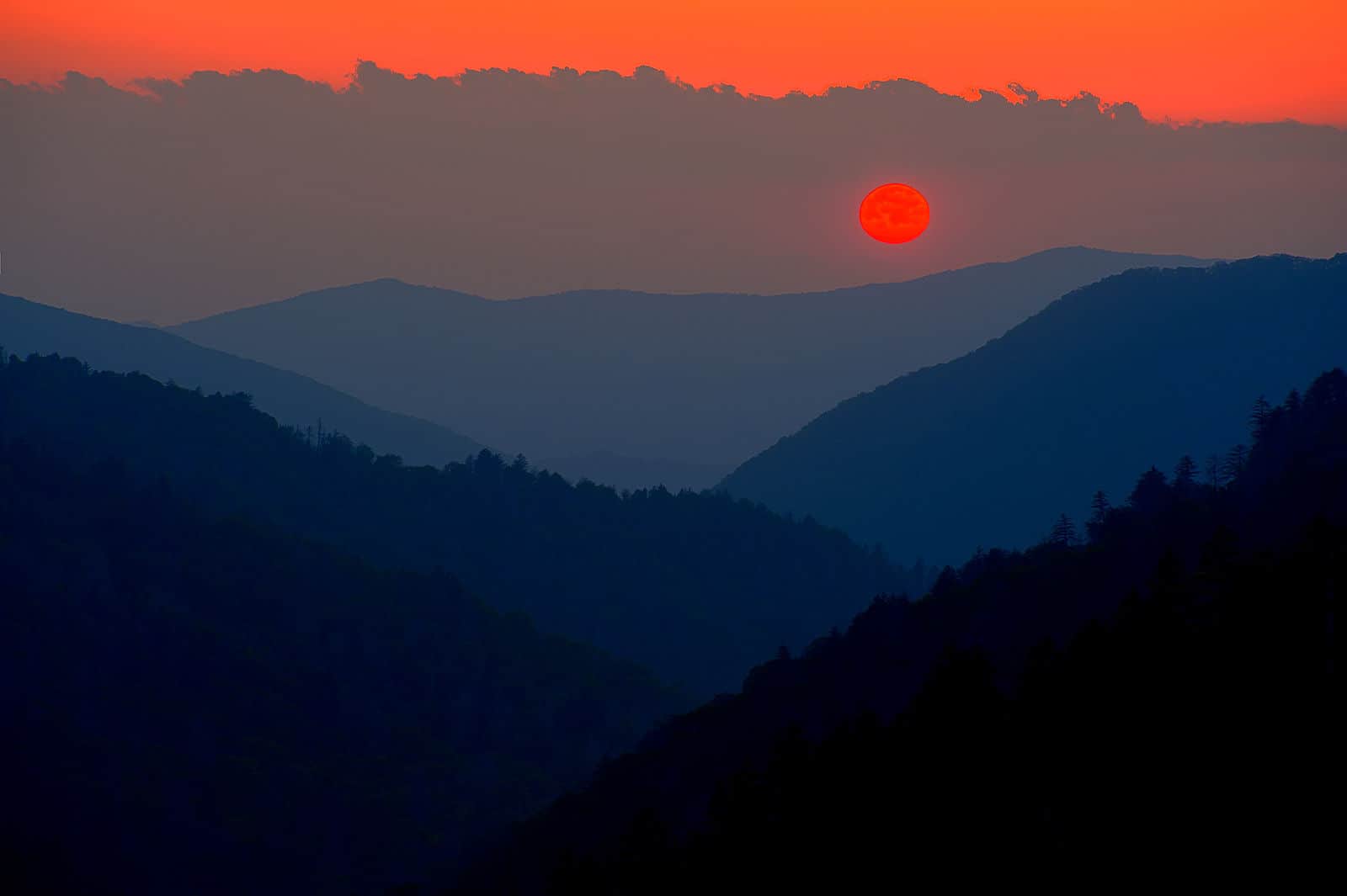 photos of the smoky mountains by Eric Gebhart