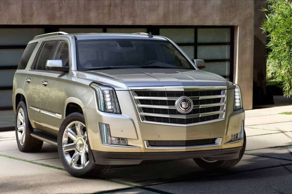 2015 Cadillac Escalade front