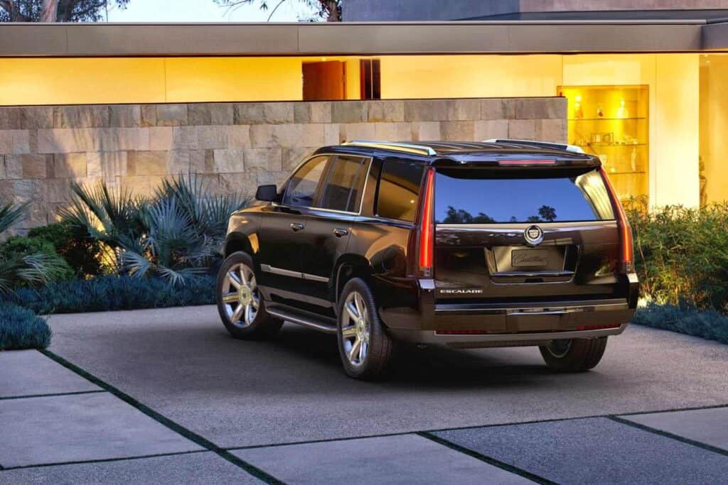 2015 Cadillac Escalade rear