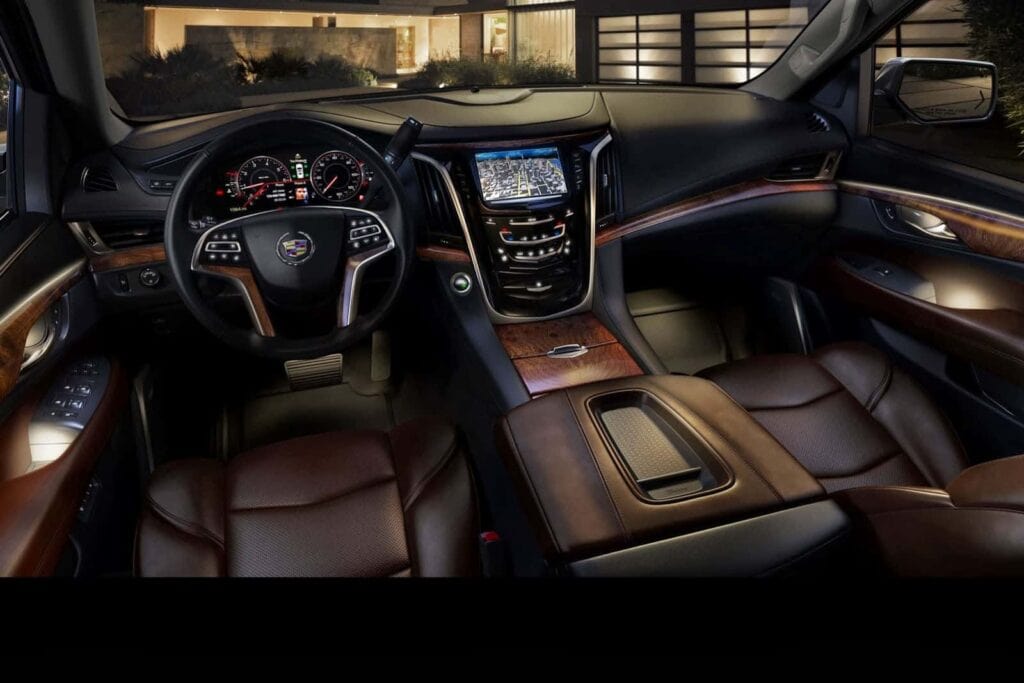 2015 Cadillac Escalade interior
