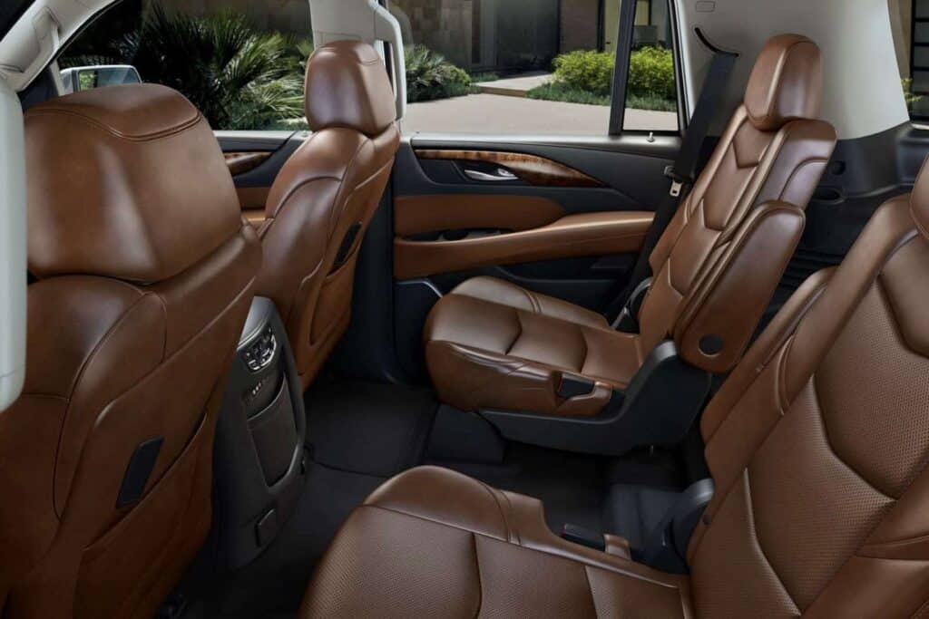 2015 Cadillac Escalade rear seats