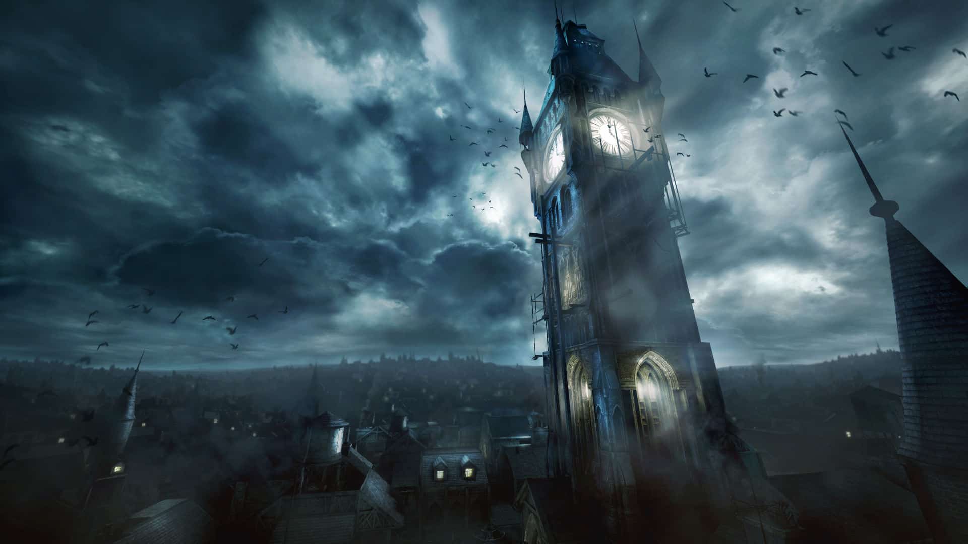 glowing tower in thief