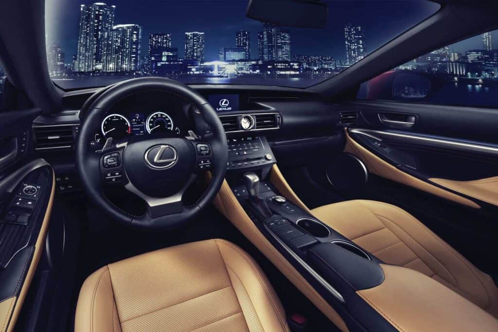 Lexus RC Coupe - The New IS Coupe? 8 Lexus RC Coupe interior
