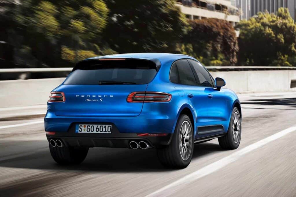 2015 Porsche Macan S rear