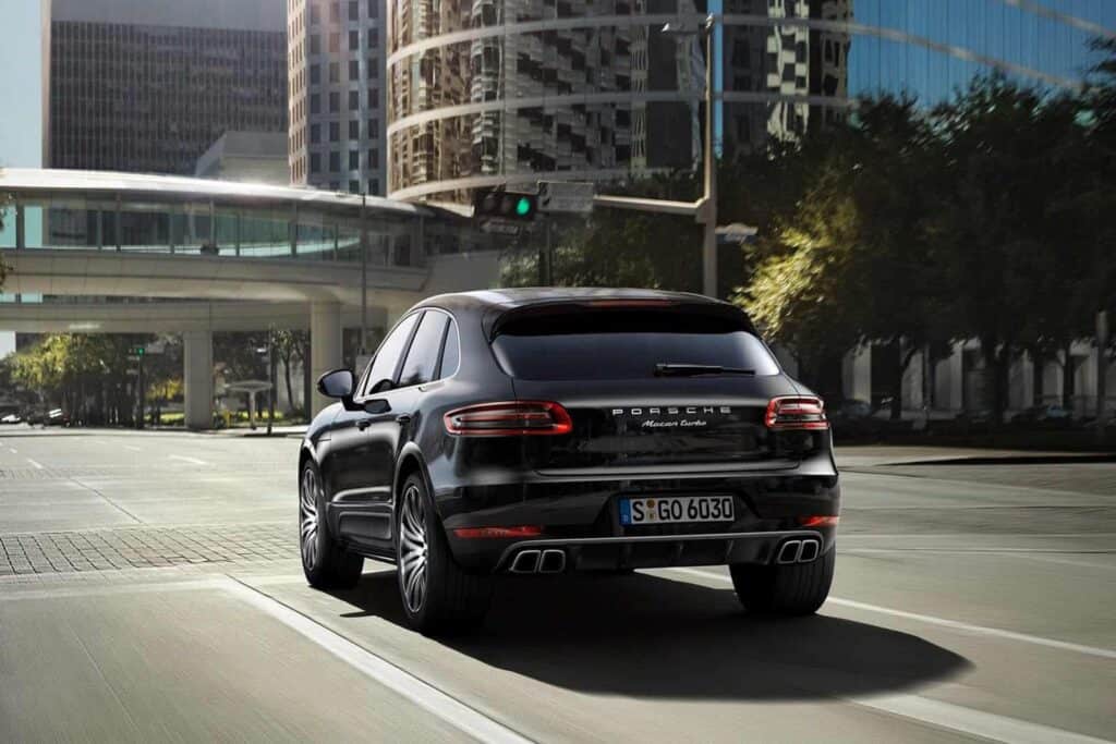 2015 Porsche Macan Turbo rear