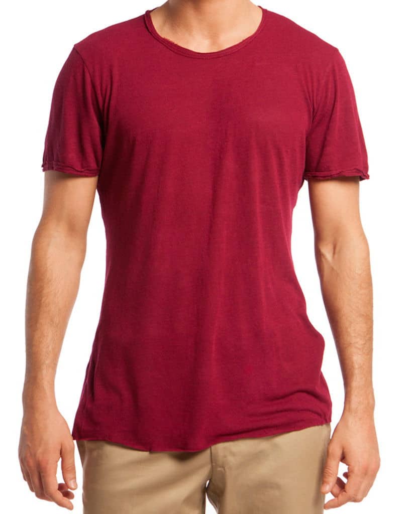 cranberry-roll-neck-tee