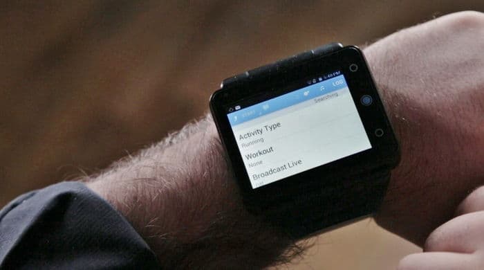 neptune pine smartwatch on wrist