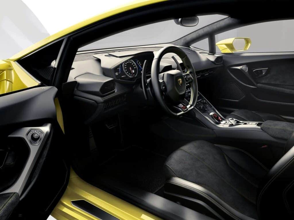 Gallardo Replacement: The Lamborghini Huracan LP610-4 11 Lamborghini Huracan LP610-4 interior