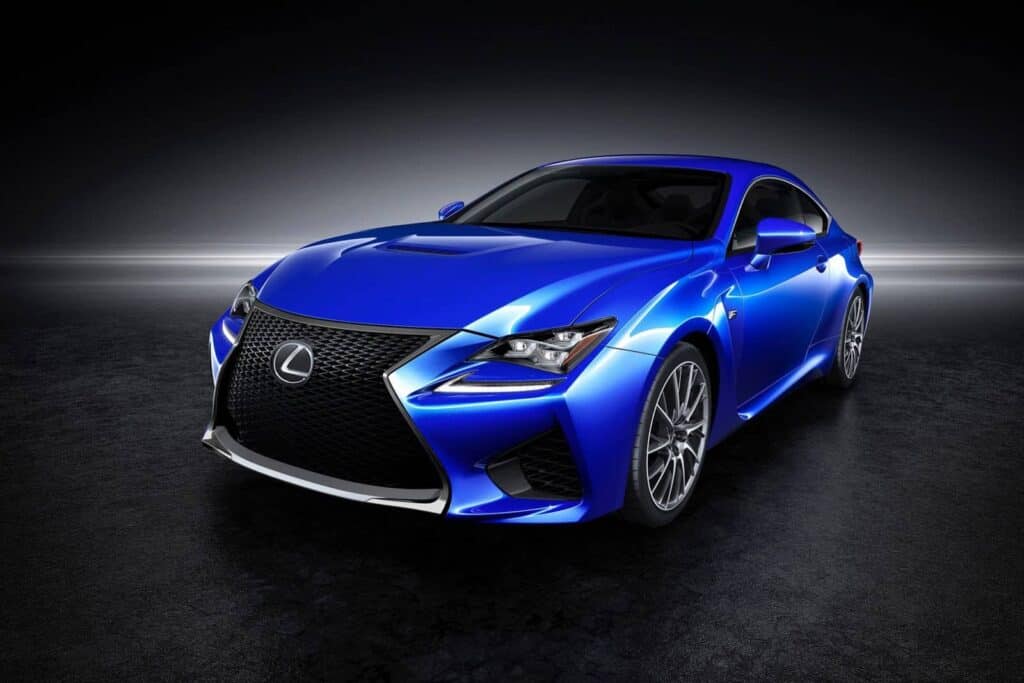 Lexus RC F Coupe - Featuring an Even Bigger Grill 6 Lexus RC F Coupe front