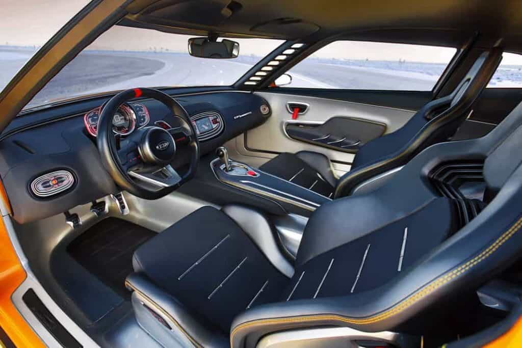 The GT4 Stinger Concept by Kia 8 Kia GT4 Stinger Concept Interior