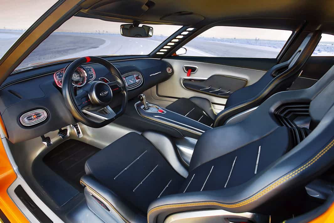 Kia GT4 Stinger Concept Interior