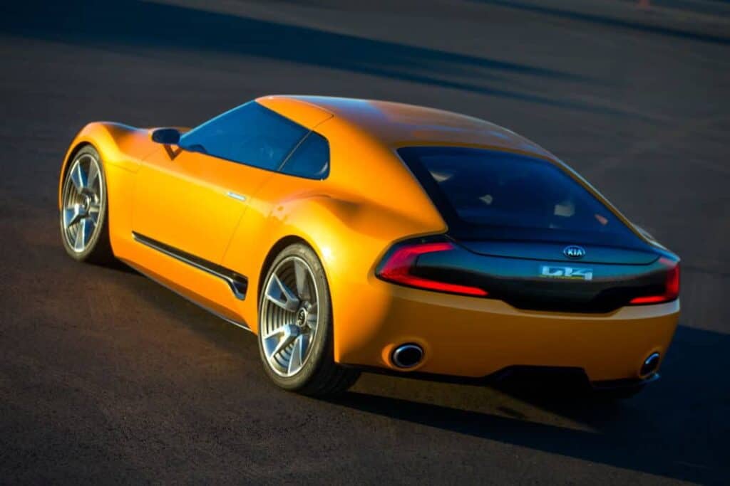 The GT4 Stinger Concept by Kia 13 Kia GT4 Stinger Concept Rear