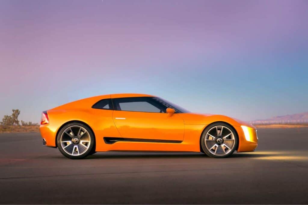 The GT4 Stinger Concept by Kia 12 Kia GT4 Stinger Concept Side Profile