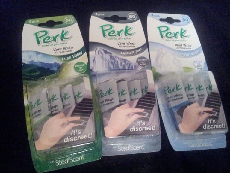 PERK air freshener for vents