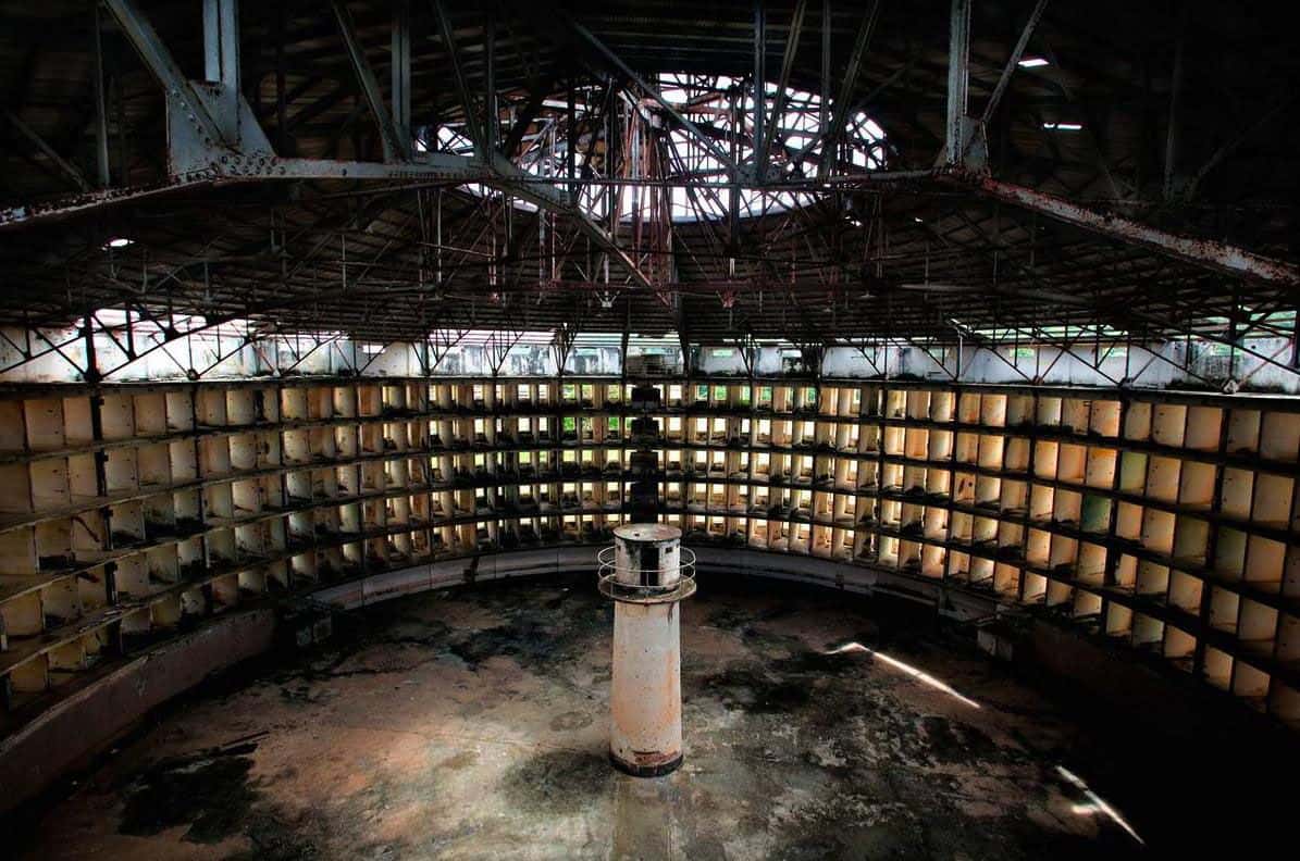 abandoned cuban prison