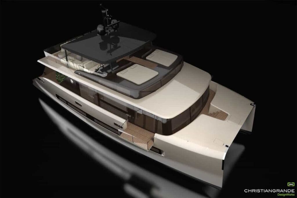 outside of picchio boat yacht