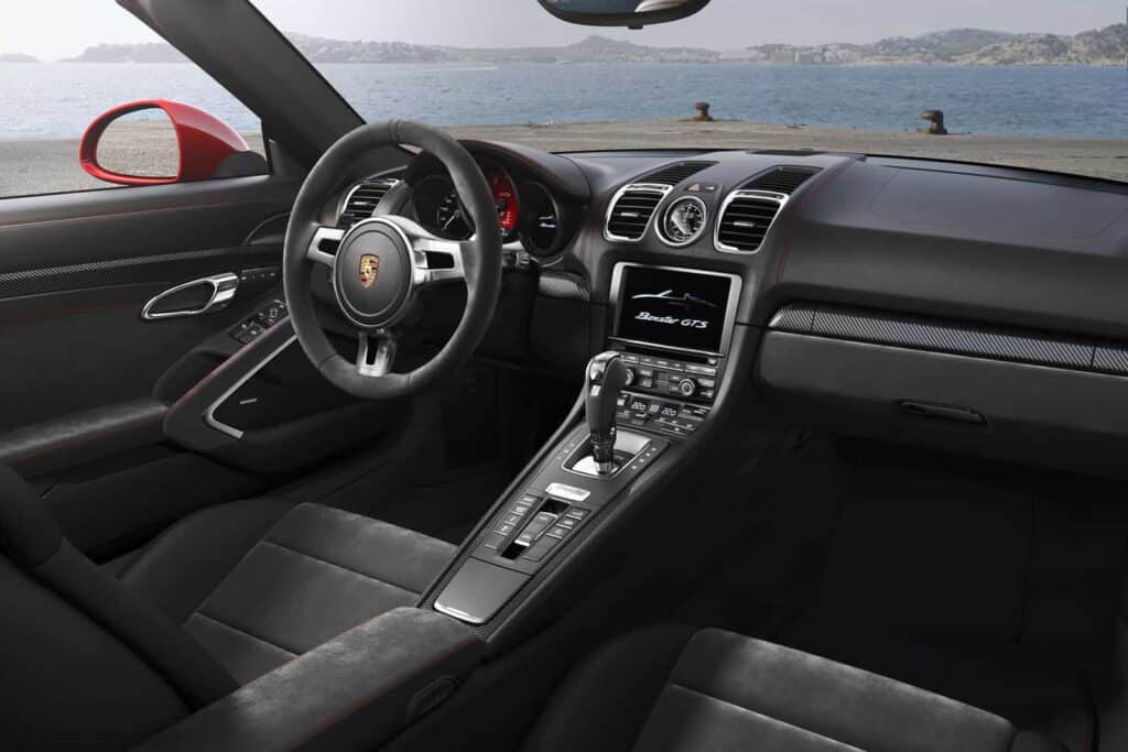 2015 Porsche Boxster GTS interior