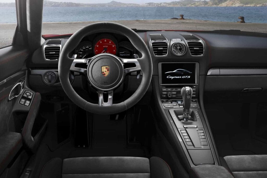 2015 Porsche Cayman GTS interior