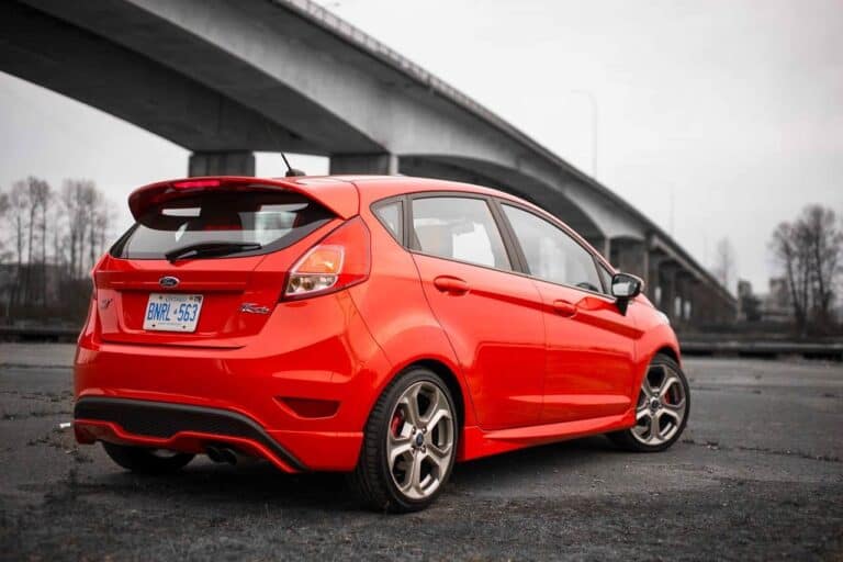Artistic photograph Ford Fiesta ST