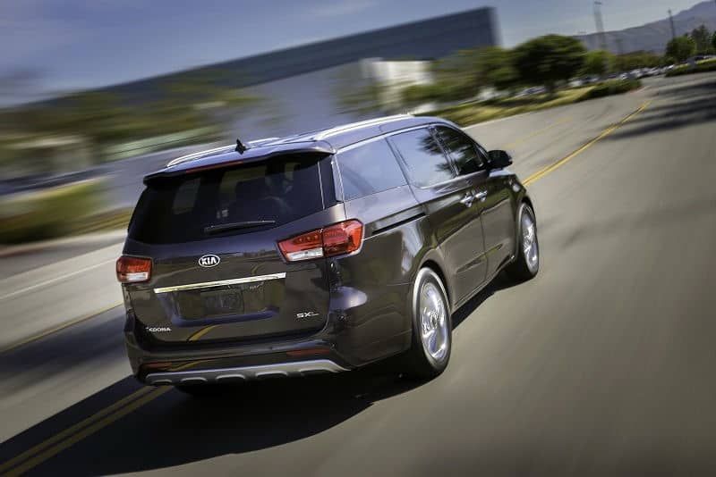 new kia sedona rear