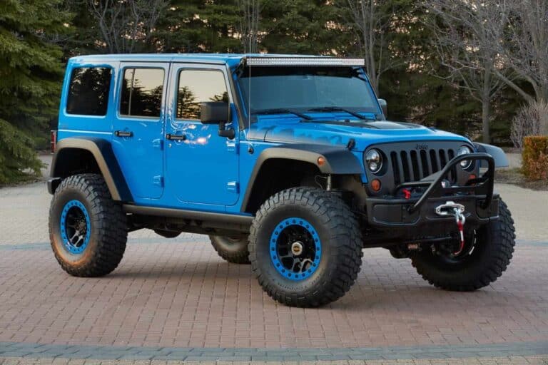 Mopar Blue Wrangler Max