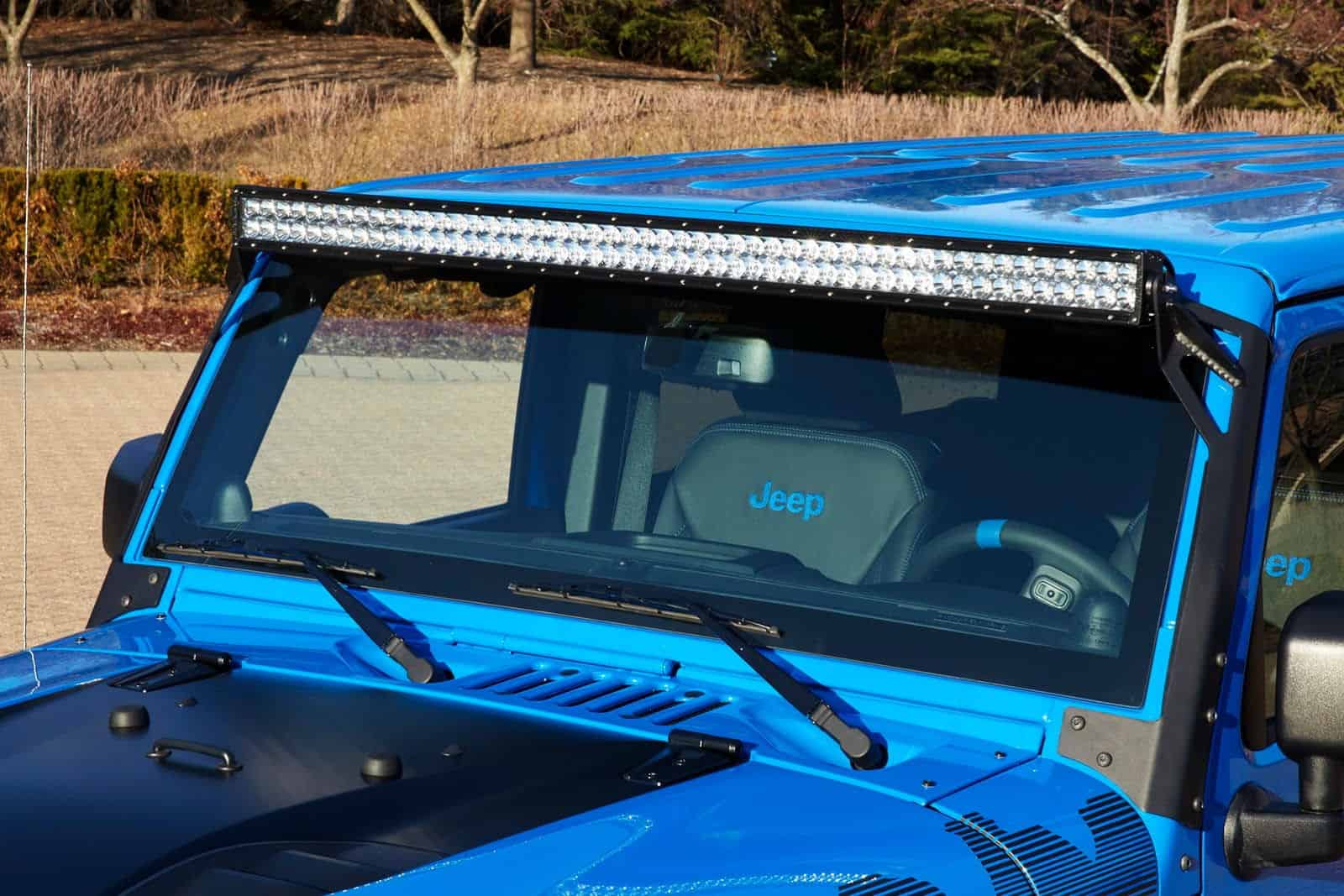 led lights on wrangler