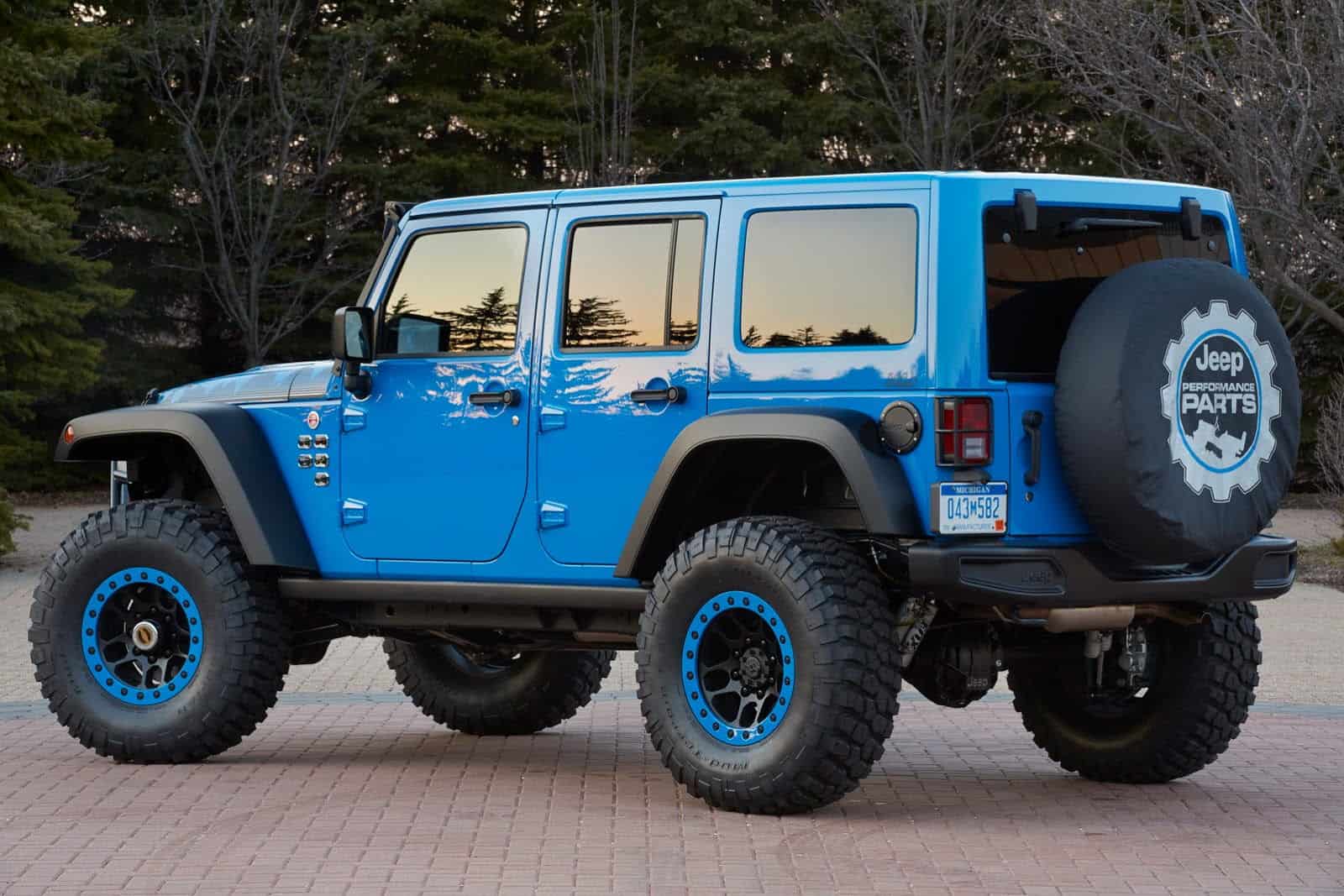 wrangler maximum performance rear