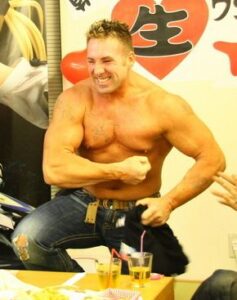 billy herrington posing