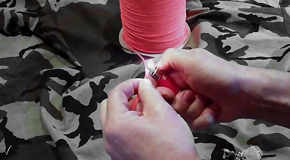 How to Make 550 Cord Shoelaces -- Subtle Survival Laces 3 making 550 cord shoelaces