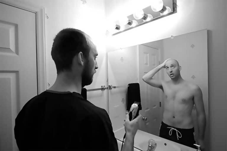 shaving ugly beard for summer time