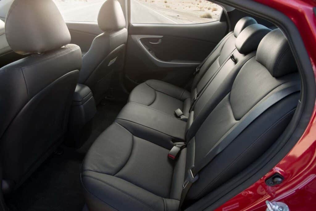 Hyundai Elantra Receives Updates For Upcoming Model 13 2015 Hyundai Elantra Rear Seats