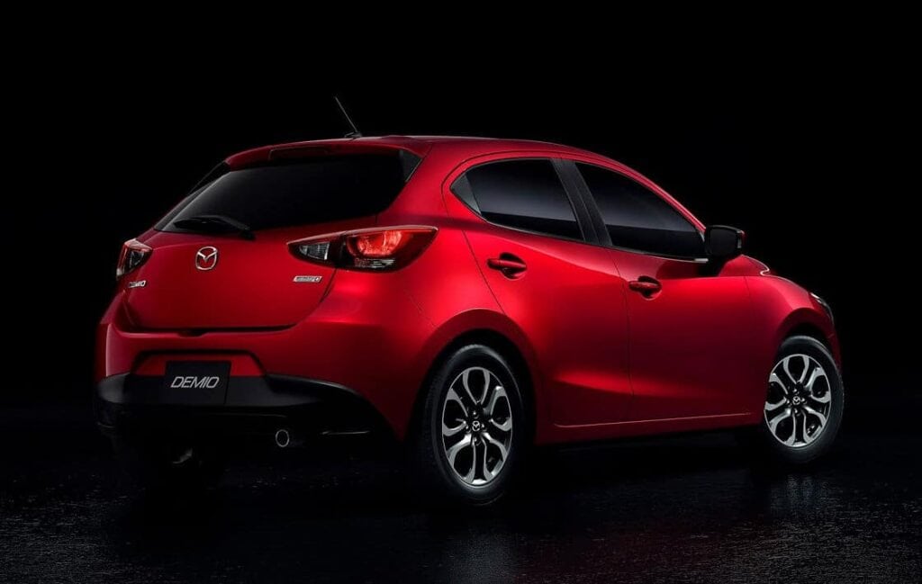 2015 Mazda2 Demio Rear Quarter